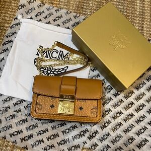 MCM Brown Crossbody Bag